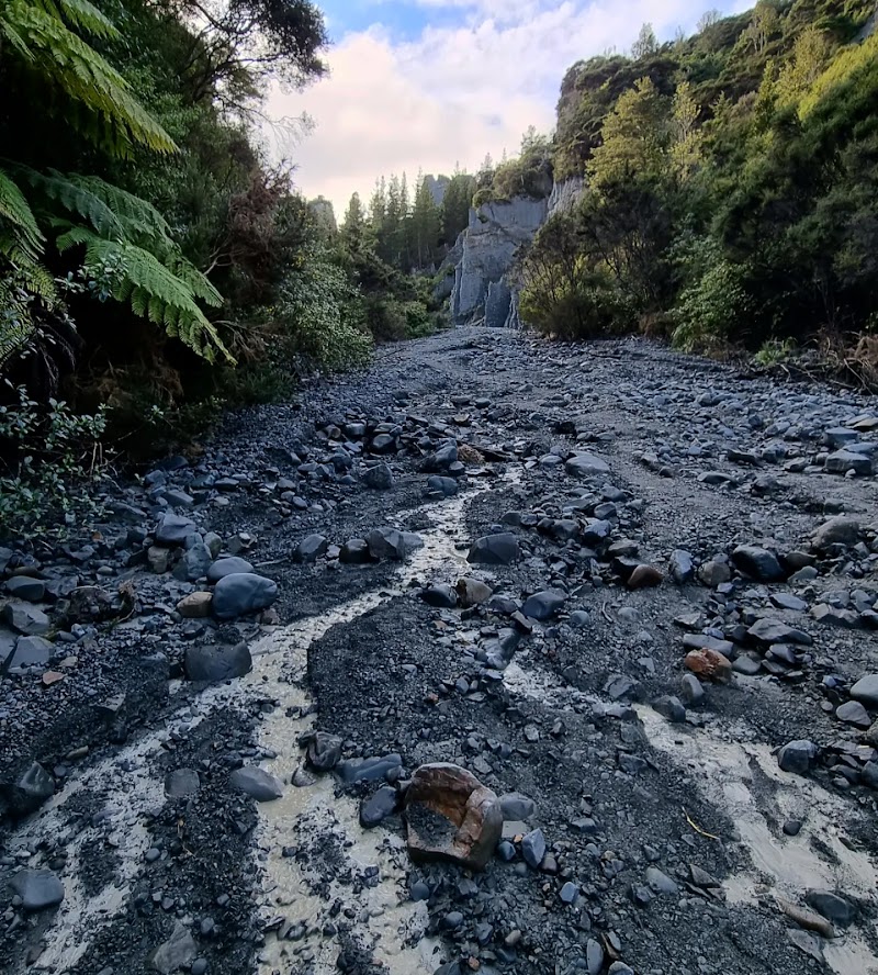 Putangirua Pinnacles Scenic Reserve and campsite - Putangirua Pinnacles Scenic Reserve and campsite, New Zealand, Cape Palliser 5772, New Zealand