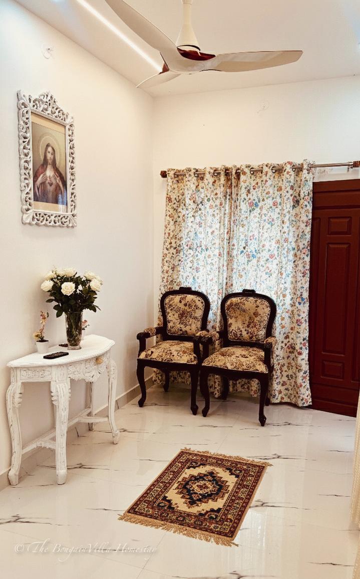 The Bougainvilla Homestay - The Bougainvilla Homestay, Veliath House, Fort Kochi Veli Ground, 27/1664, Odatha Rd, Gumathore Odatha, Jubilee Nagar, Veli, Kochi, Kerala 682001, India