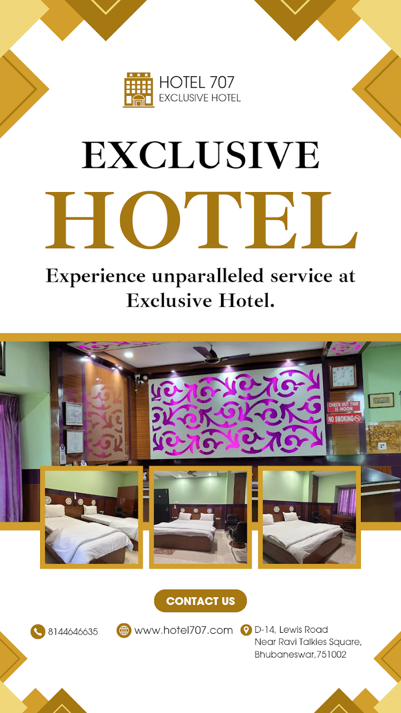 Hotel 707 Bhubaneswar - Hotel 707 Bhubaneswar Lewis Rd, Nageswar Tangi, Old Town, Bhubaneswar, Odisha 751002, India