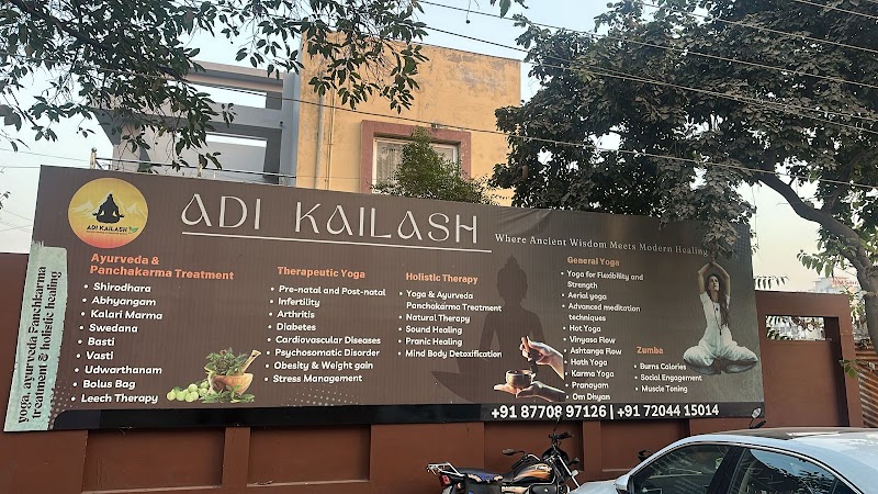Adi Kailash holistic healing & research centre - Adi Kailash holistic healing & research centre, VIP Estate, 456/V8, VIP club road, near ragini Nursary, off Sath behenia tree square, VIP Colony, Raipur, Chhattisgarh 492014, India