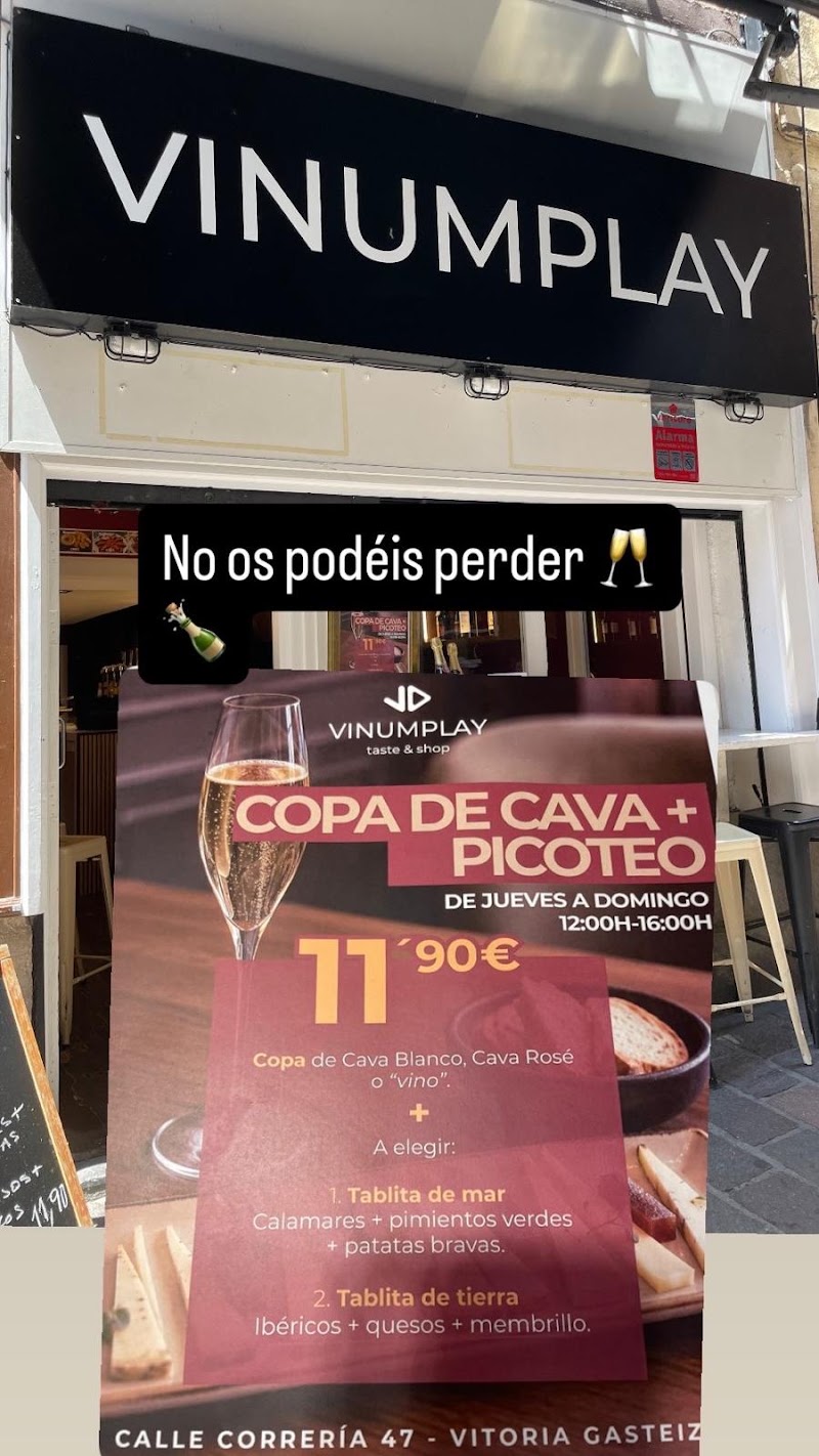 VinumPlay - Taste & Shop (Vitoria) - VinumPlay - Taste & Shop (Vitoria) Hedegile Kalea, 47, 01001 Vitoria-Gasteiz, Araba, Spain