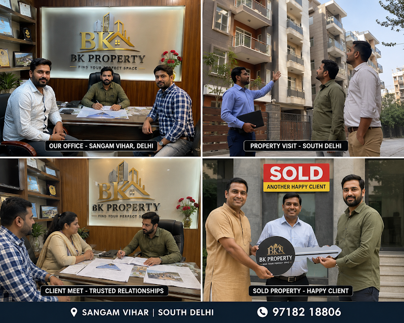 BK Property Dealers Sangam Vihar | South Delhi Real Estate Consultant - BK Property Dealers Sangam Vihar | South Delhi Real Estate Consultant, New Delhi Sangam Vihar Gupta Colony Jakariya masjid, House Number 691, Gali No. 11, Block - I 2, Block J 1, Block I 2, Sangam Vihar, New Delhi, Delhi 110080, India
