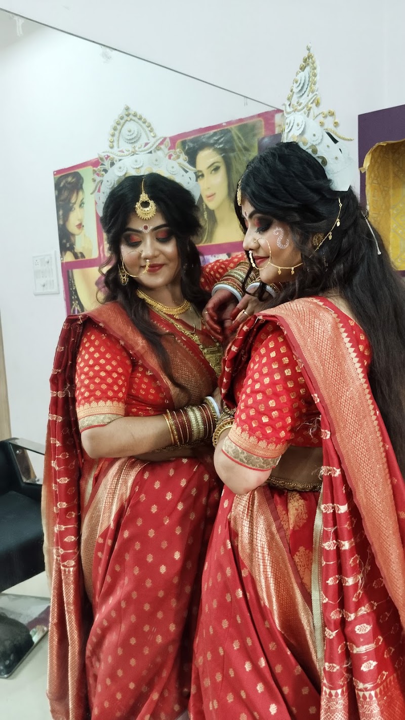 Visha makeup studio - Visha makeup studio, W928+PGV, Kalmi, Chhattisgarh 496001, India