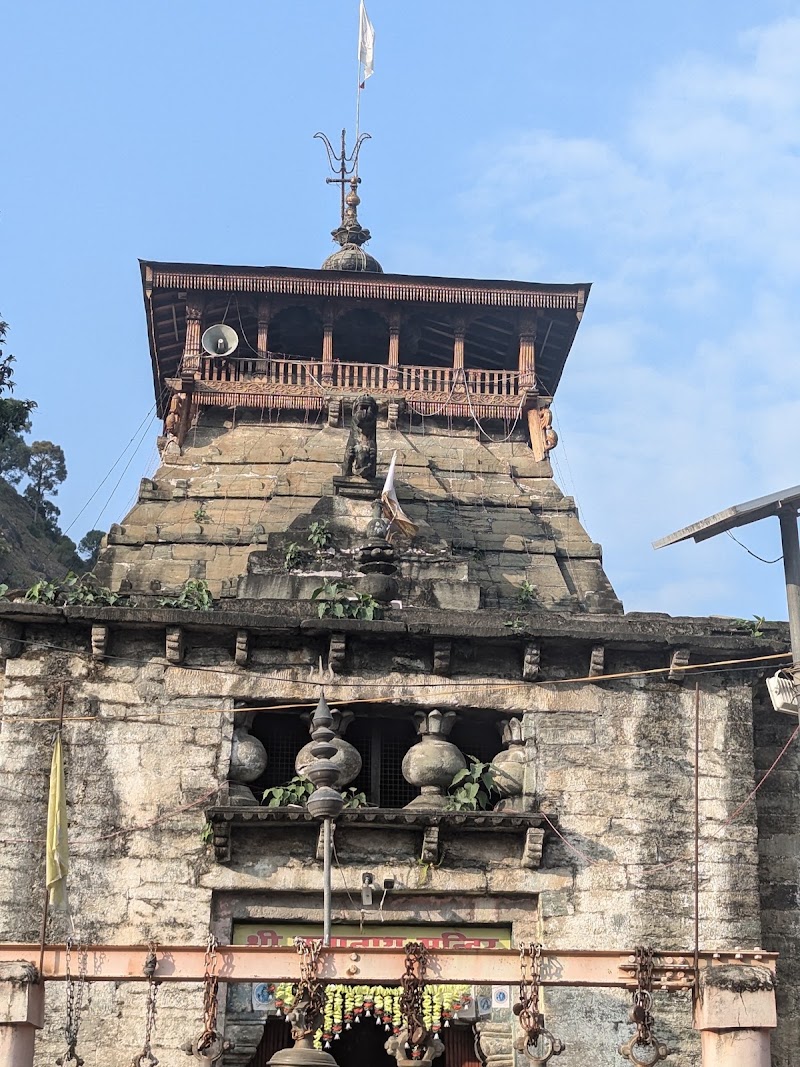 Shree Bagnath Mandir, Bageshwar - Shree Bagnath Mandir, Bageshwar, RQPC+QW6, SH 37, Bageshwar, Kaphalkhet, Uttarakhand 263642, India