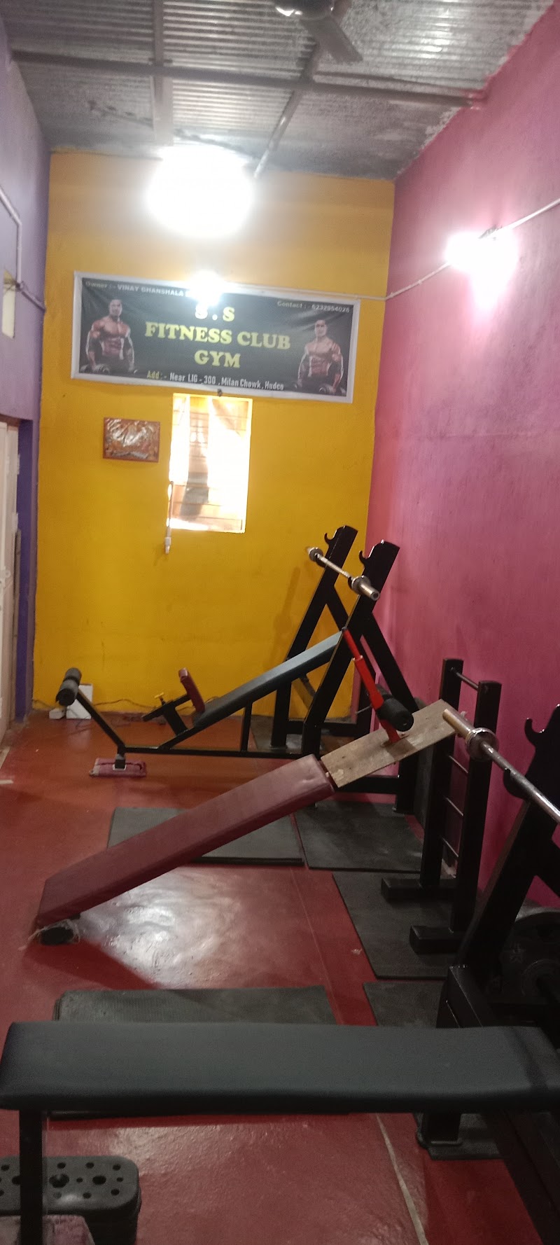 S. S FITNESS CLUB HUDCO GYM - S. S FITNESS CLUB HUDCO GYM hudco, LIG 300, Hudco Colony, MILAN CHOWK, Bhilai, Chhattisgarh 490009, India