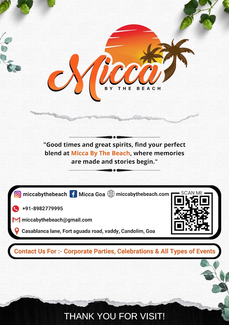 Micca by the beach Goa - Micca by the beach Goa Fort aguada road, Casablanca lane, vaddy, Candolim, Goa 403515, India