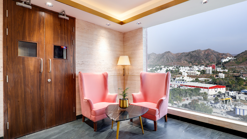 The Urban Suites, Udaipur - The Urban Suites, Udaipur, Plot No. F, 210 to 223, Gaurav Path, Udyog Vihar, RIICO Industrial Area, Sukher, Rajasthan 313001, India