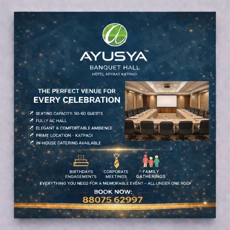 Hotel Aryaas Katpadi - Hotel Aryaas Katpadi 9, Vellore - Chittoor Rd, near Sai Baba Temple, Chenguttai, Katpadi, Vellore, Tamil Nadu 632007, India
