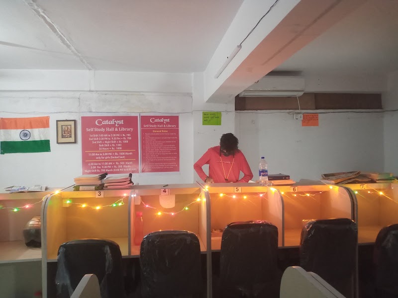 Catalyst Self Study Hall & Library - Catalyst Self Study Hall & Library, 72J3+9HC Ravidas Gate , Beside Lanka Thana, BHU - Lanka Rd, Dumraon Colony, Varanasi, Uttar Pradesh 221005, India