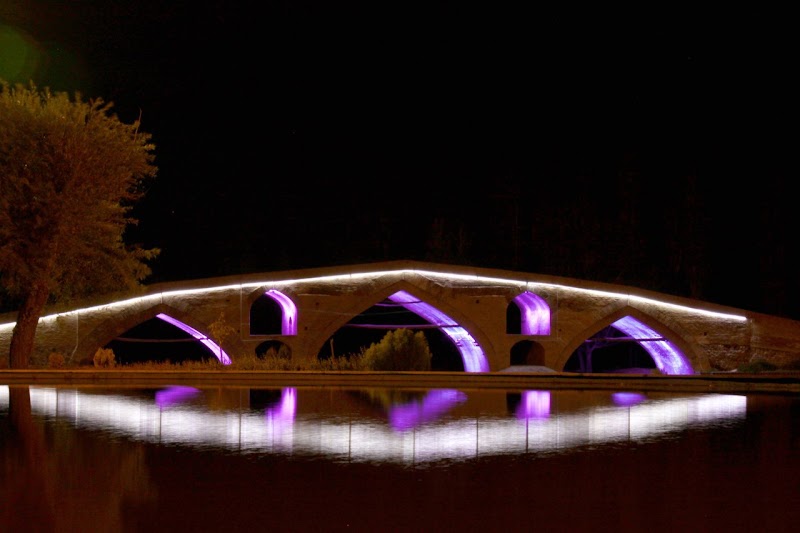 Mir Baha'addin Bridge - Mir Baha'addin Bridge, Zanjan Province, Zanjan, پل تاریخی زنجانرود، MF5F+226, Iran