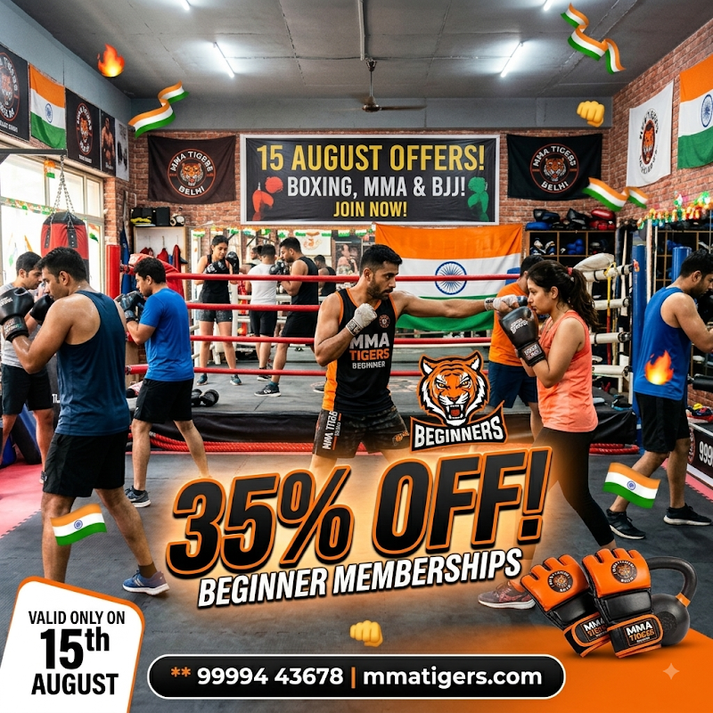 MMA TIGERS Martial Arts Delhi.