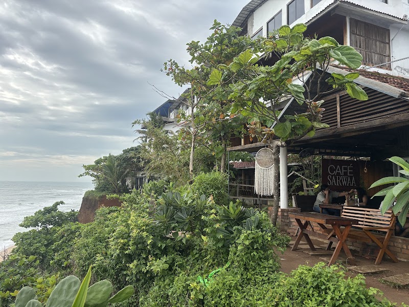 Cafe Sarwaa on the cliff - Cafe Sarwaa on the cliff Near Perungulam, Inside Mare Holidays, Varkala, Kerala 695141, India