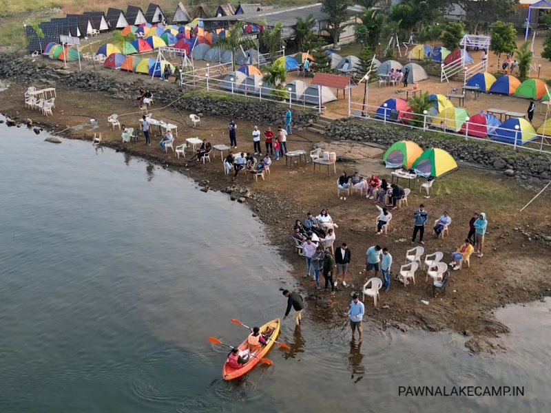 Pawna Lake Camping | Lakeside Tents & Cottages - Pawna Lake Camping | Lakeside Tents & Cottages, Pawnà Lake, Gevhande Khadak, Lonavala, Maharashtra 410406, India