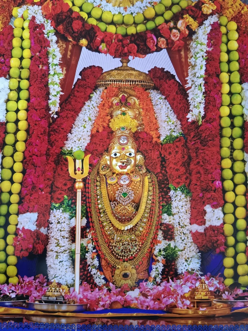 Sri Bhramaramba Ammavari Shakti Peetham Temple, Srisailam - Sri Bhramaramba Ammavari Shakti Peetham Temple, Srisailam 3VF8+JW7, Srisailam, Andhra Pradesh 518101, India