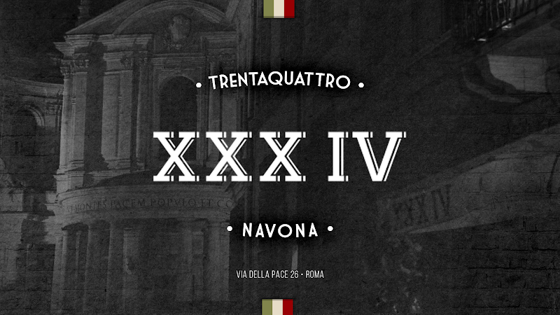 Trentaquattro Roma • Navona - Trentaquattro Roma • Navona, Via della Pace, 26, 00186 Roma RM, Italy