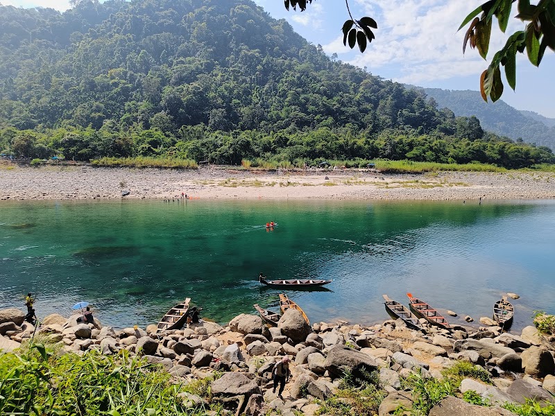 Dawki river view point - Dawki river view point, 52Q9+RCR, Dawki Bridge, Dawki, Meghalaya 793109, India