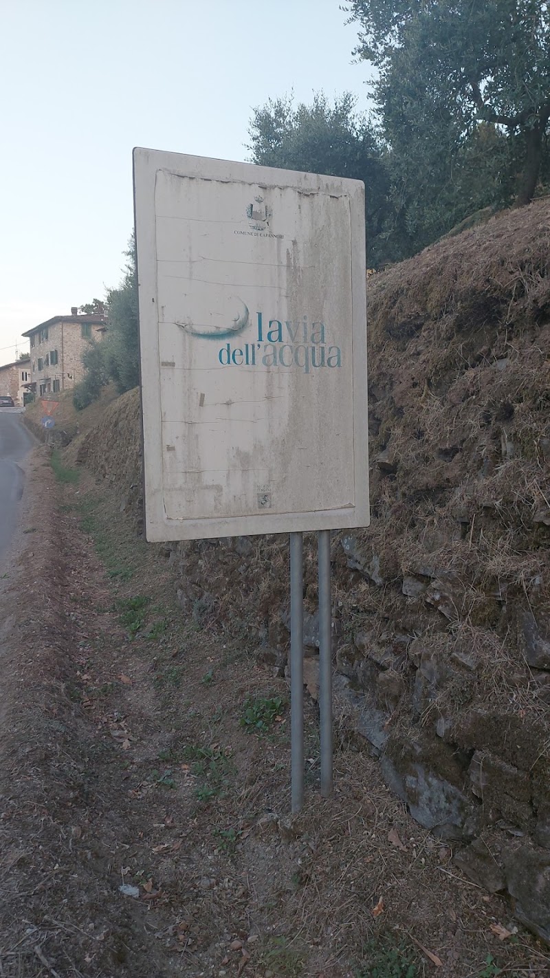 Cartello informativo per "La via dell'acqua" - Cartello informativo per "La via dell'acqua", Via S. Quirico, 73, 55012 Capannori LU, Italy