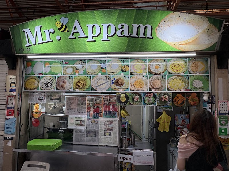 Mr. Appam - Mr. Appam 1 Kadayanallur St, #01-99 Maxwell Food Centre, Singapore 069184