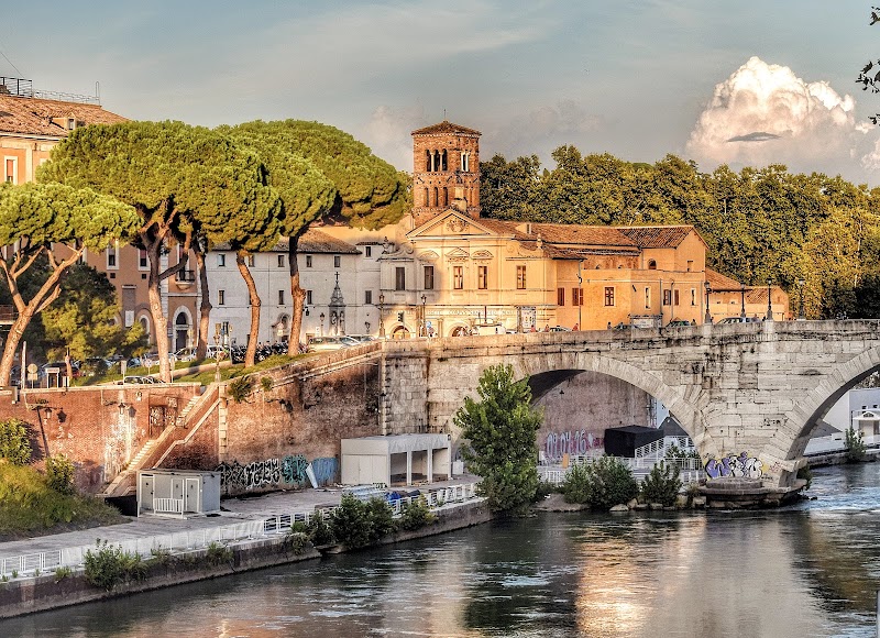 Tiber Island - Tiber Island, Rome, Metropolitan City of Rome Capital, Italy