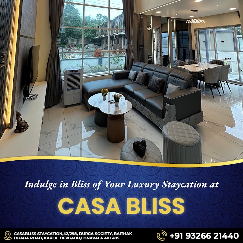 Casa Bliss - Casa Bliss, 42/298, inside Durga Society, Karla, Lonavala, Maharashtra 410405, India