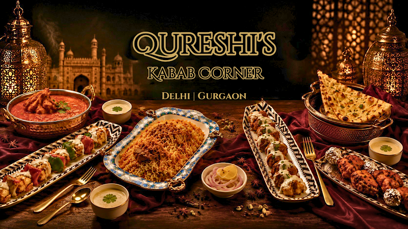 Maqbul Qureshi's Kabab Corner - Maqbul Qureshi's Kabab Corner Shop No. 82, Flyover Market, Block D, Defence Colony, New Delhi, Delhi 110024, India