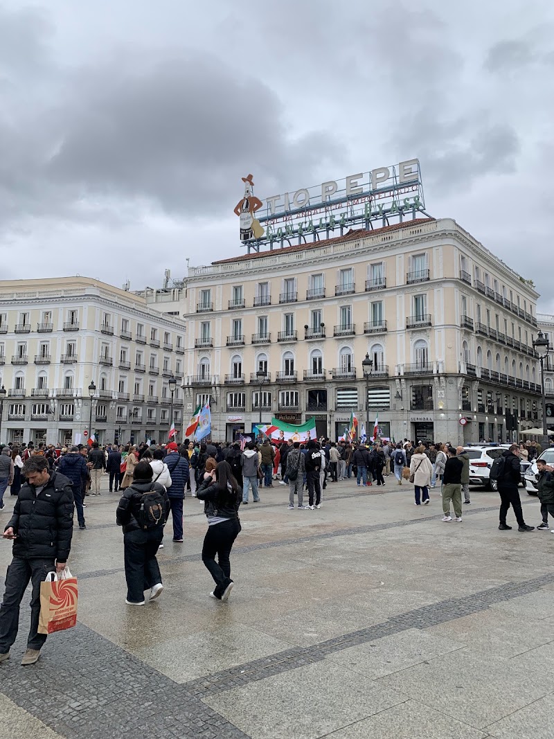 puerta del sol - puerta del sol, Gran Vía, Centro, 28013 Madrid, Spain