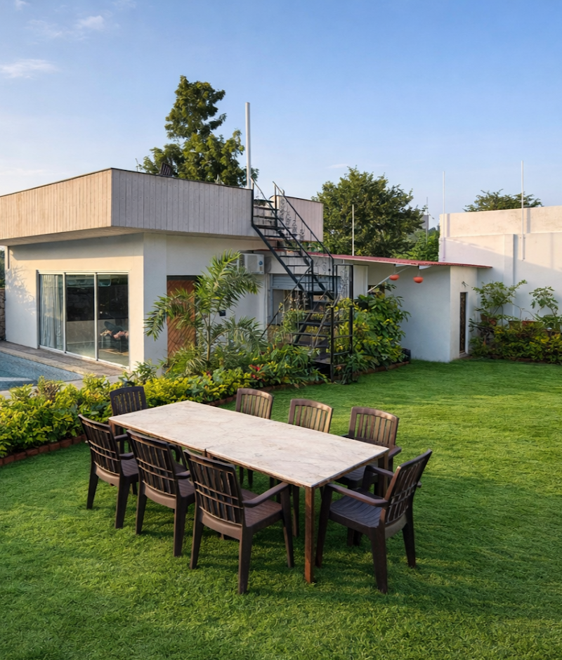 The Jungle Villa - The Jungle Villa, 35, The Jungle Villa, near Palm Valley Resort, Kamli Village, Naya Khera, Udaipur, Rajasthan 313001, India