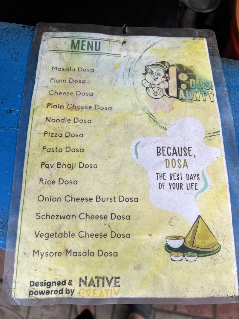 Dosa aunty - Dosa aunty Ravindra Kalashetra, 1st Cross, Sudhama Nagar, Bengaluru, Karnataka 560027, India