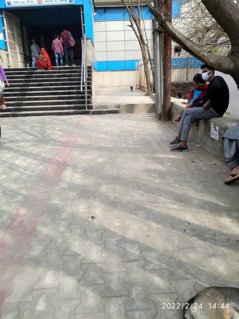 Sec-62 Noida Metro Station - Sec-62 Noida Metro Station B Block, Sector 63, Noida, Uttar Pradesh 201309, India