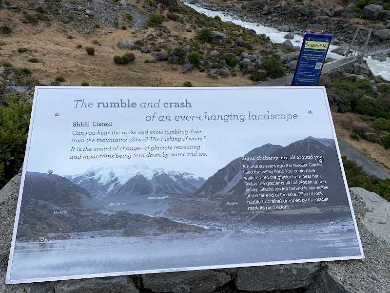 The First Swing Bridge - The First Swing Bridge, Hooker Valley Track, Aoraki/Mount Cook National Park, Canterbury Region 7999, New Zealand