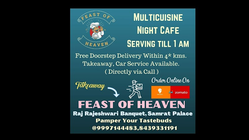 Feast Of Heaven Restaurant & Caterers | Pure Vegetarian | - Feast Of Heaven Restaurant & Caterers | Pure Vegetarian | A 56, Garh Rd, Samrat Palace, Panchsheel Colony, Meerut, Uttar Pradesh 250003, India