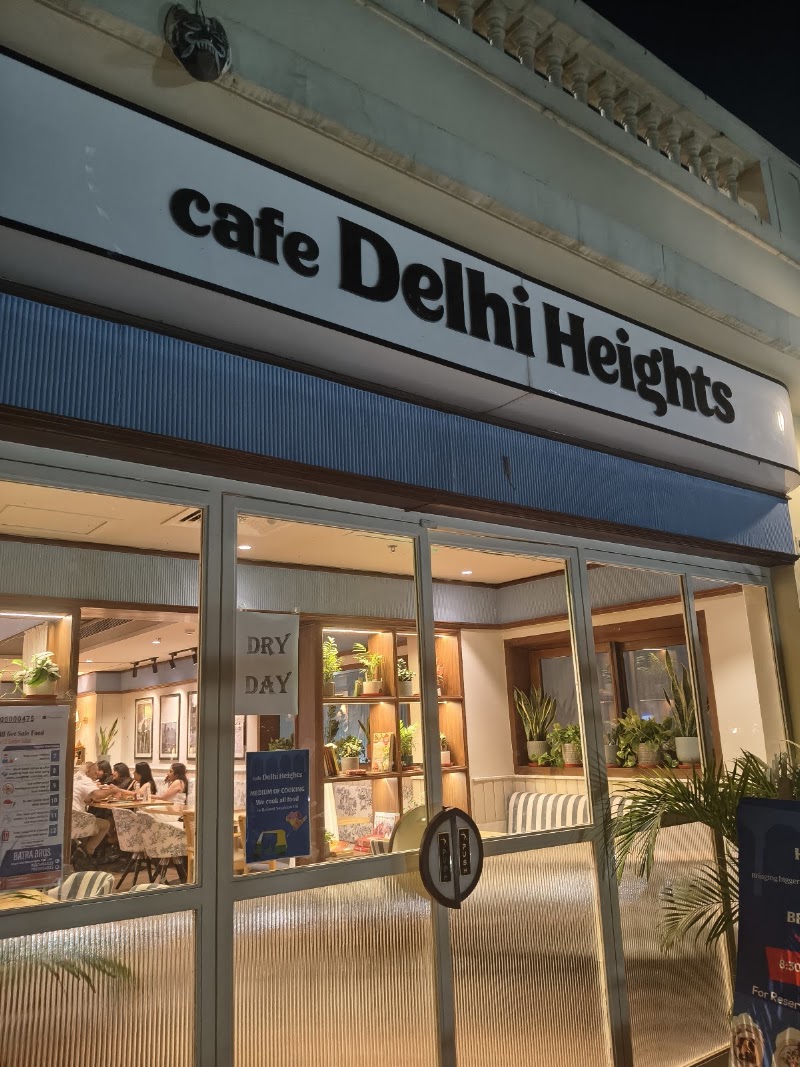 Cafe Delhi Heights - Cafe Delhi Heights Shop No. 119 to 123, FF, DLF, Cross Point, Sector 28, DLF Phase IV, Gurugram, Haryana 122009, India