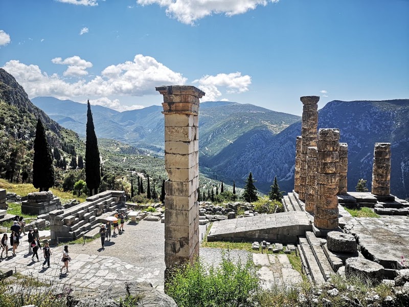 The Ancient Theater of Delphi - The Ancient Theater of Delphi, Delphi 330 54, Greece