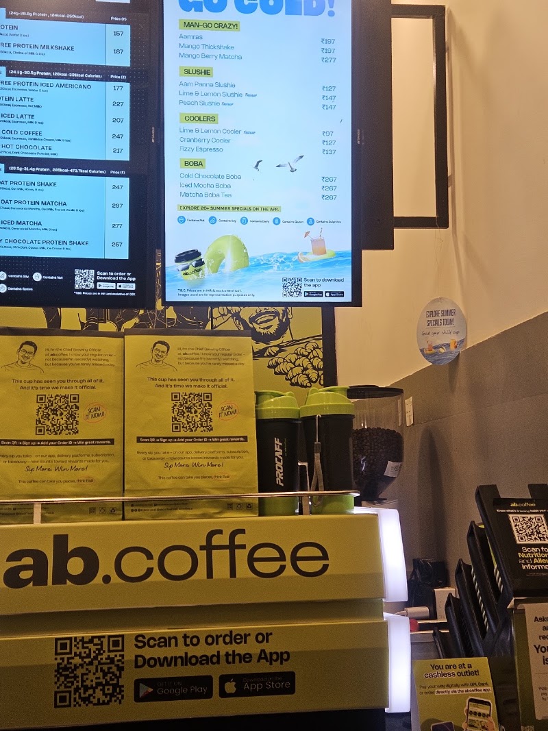 abcoffee Hauz Khas Aurobindo Marg - abcoffee Hauz Khas Aurobindo Marg, H623+7RF | Space No.06, Ground Floor Kaushalya Park, Hauz Khas Market, Padmini Enclave, Hauz Khas, New Delhi, Delhi 110016, India