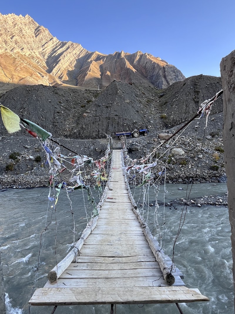 Mud Village Famous Bridge, Pin Valley - Mud Village Famous Bridge, Pin Valley, X24P+9GC, Dhar Pilsur, Himachal Pradesh 172117, India