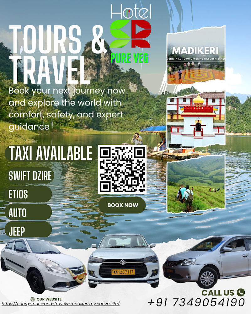 Hotel SR - Hotel SR Popular, building, Kohinoor Rd, behind Lorry Stand, Stuart Hill, Madikeri, Karnataka 571201, India