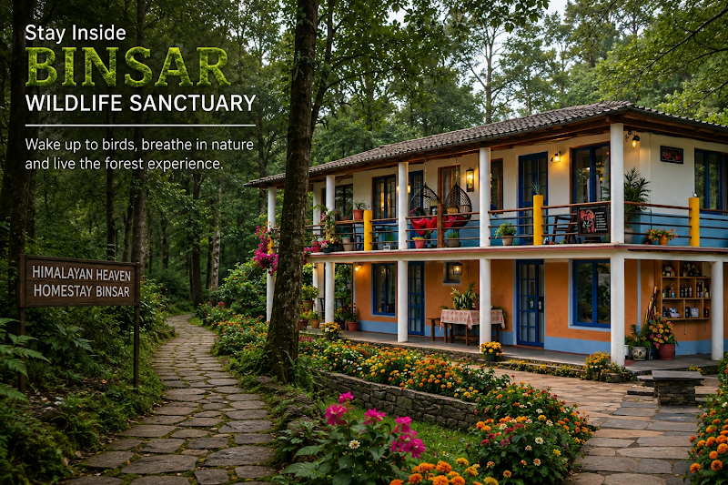 The Himalayan Heaven Home Stay Binsar - The Himalayan Heaven Home Stay Binsar Village - Sunoli, Risal, Binsar, Uttarakhand 263601, India