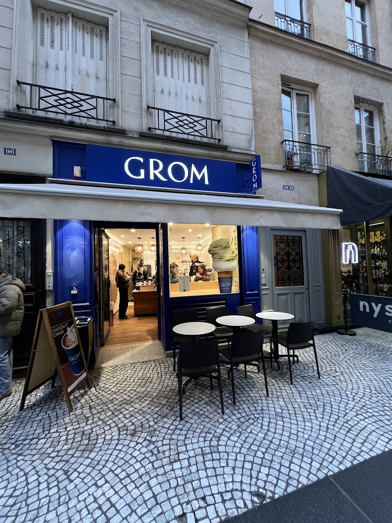 Grom - Grom 96 Rue Montorgueil, 75002 Paris, France