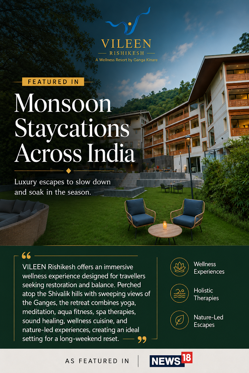 VILEEN Rishikesh - A Wellness Resort by Ganga Kinare - VILEEN Rishikesh - A Wellness Resort by Ganga Kinare Milestone 31, Badrinath Marg, Singtali, Rishikesh, Uttarakhand 249192, India