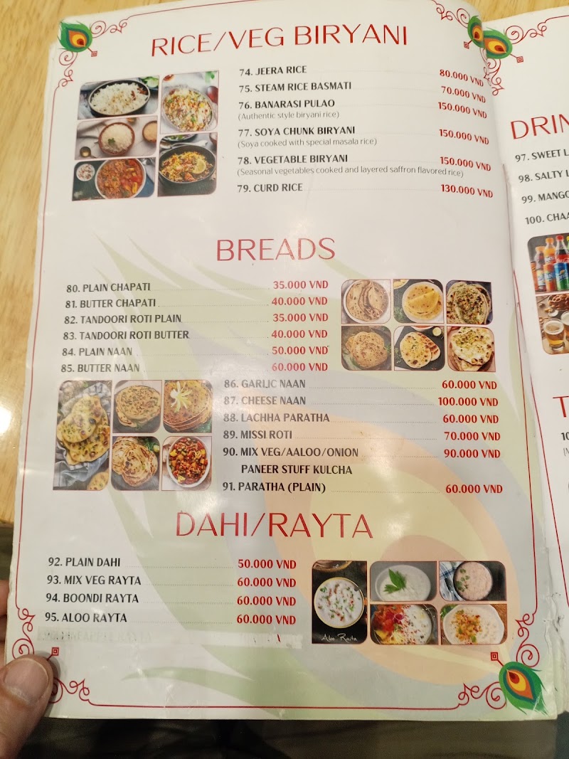Ram Krishna Vegetarian Indian Cuisine (Pure Vegetarian, Jain & Vegan Food) - Ram Krishna Vegetarian Indian Cuisine (Pure Vegetarian, Jain & Vegan Food) 26, Phố cổ Hà Nội, Hoàn Kiếm, Hà Nội, Vietnam