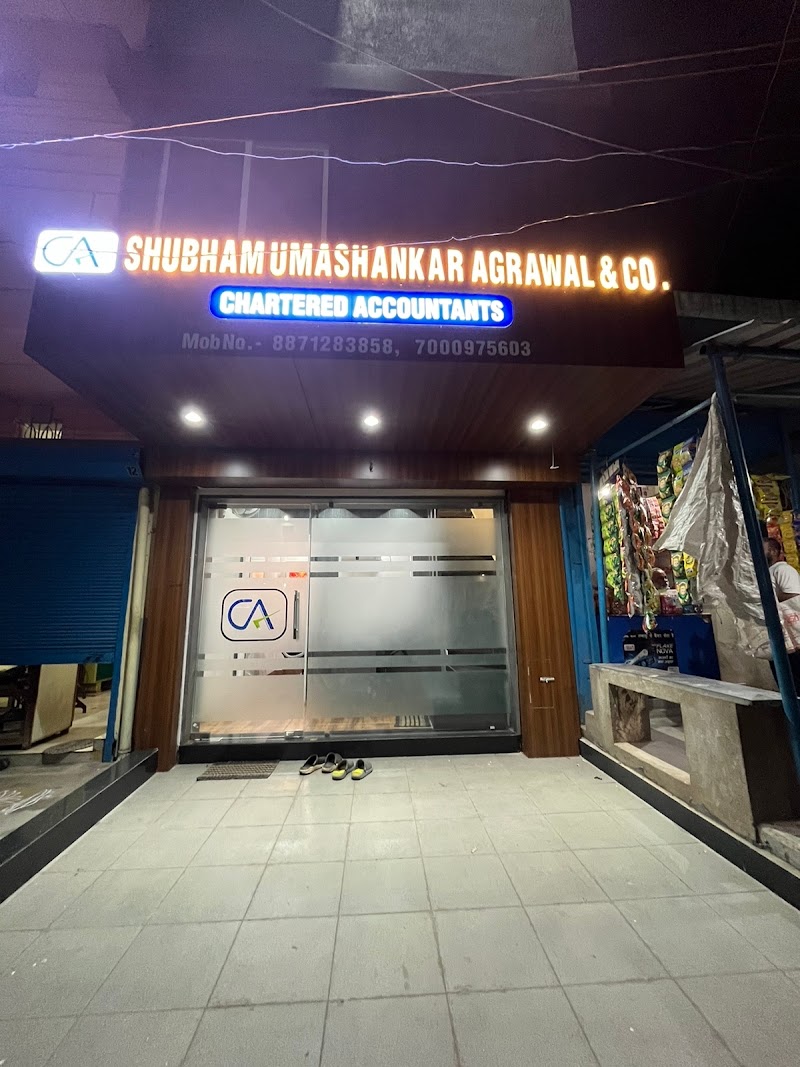 CA Shubham Agrawal , Shubham UmaShankar Agrawal & Co. - CA Shubham Agrawal , Shubham UmaShankar Agrawal & Co., Shop no 11, Sector -11, Zone -2, Khursipar, Zone III, Balaji Nagar, Bhilai, Chhattisgarh 490011, India