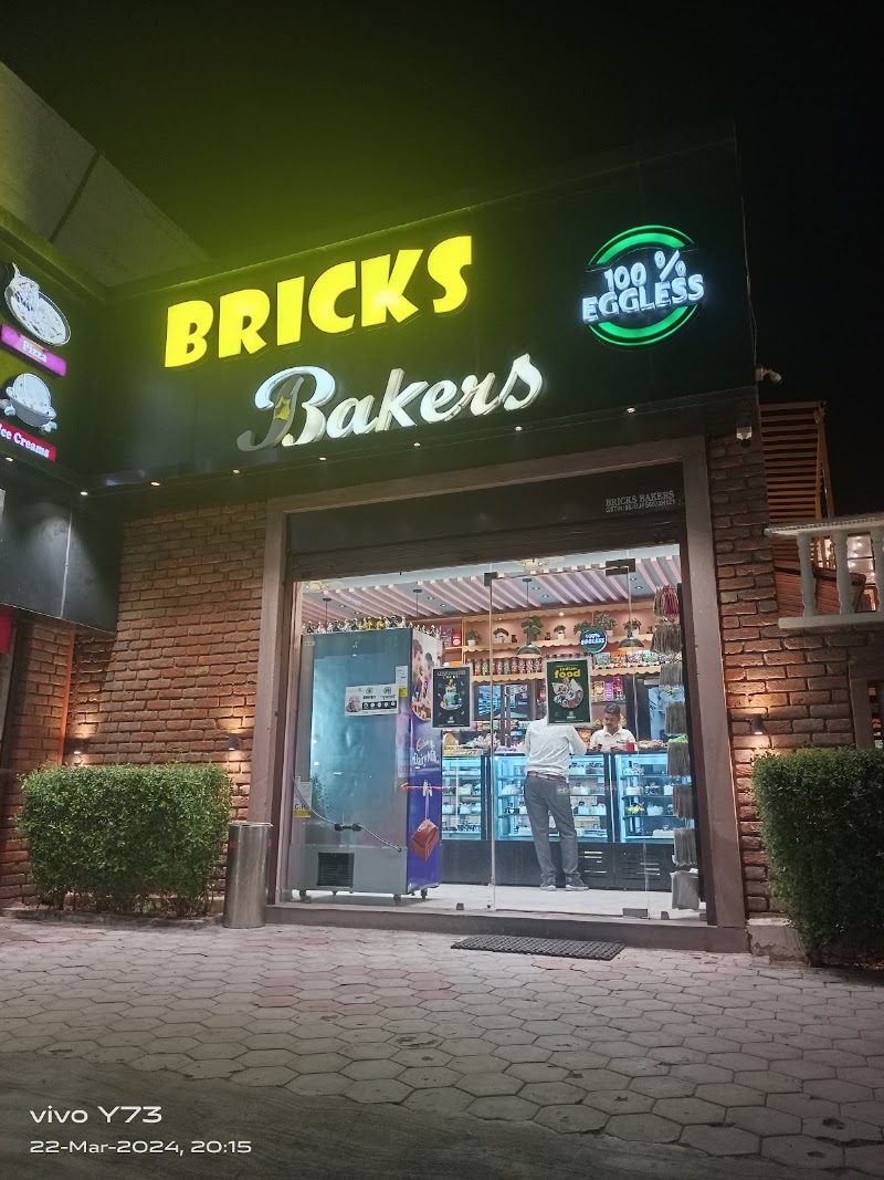 Bricks Restaurant and Bakers, Bhadwasiya - Bricks Restaurant and Bakers, Bhadwasiya Main Road, near Bha Provision Store, Bhadwasiya, Mahaveer Nagar, Jodhpur, Rajasthan 342006, India