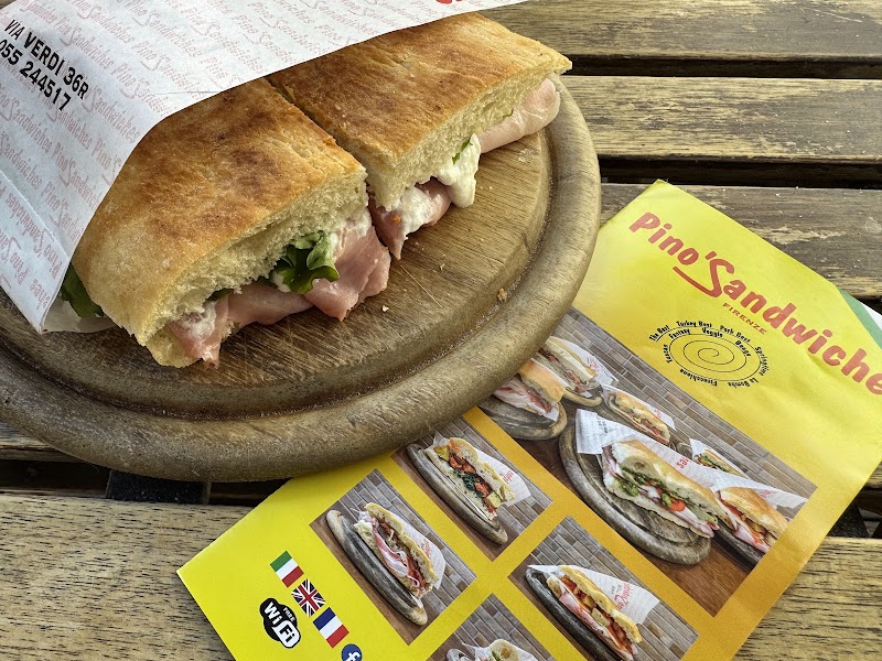 Pino's Sandwiches - Salumeria Verdi - Pino's Sandwiches - Salumeria Verdi Via Giuseppe Verdi, 36R, 50122 Firenze FI, Italy
