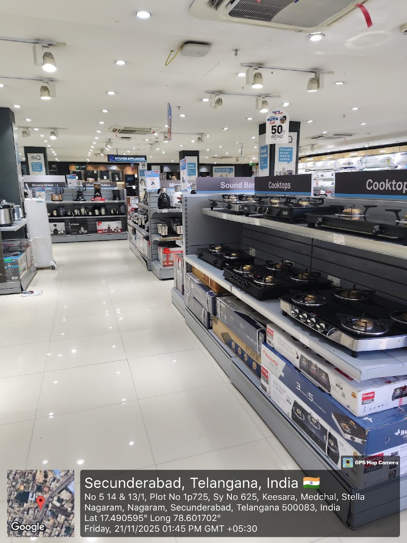 Reliance Digital - Nagaram - Reliance Digital - Nagaram, No 5 14 & 13/1, Plot No 1P725, Sy No 625, Keesara, Medchal, Stella Nagaram, Nagaram, Secunderabad, Telangana 500083, India