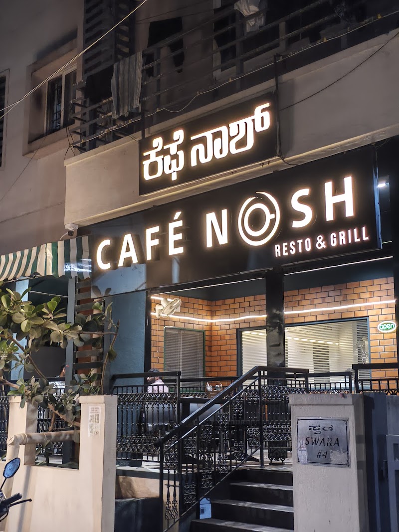 Café Nosh - Café Nosh No.4, Swara, Stilt Level, Canara Bank Layout, Rajiv Gandhi Nagar, Kodigehalli, Bengaluru, Karnataka 560092, India
