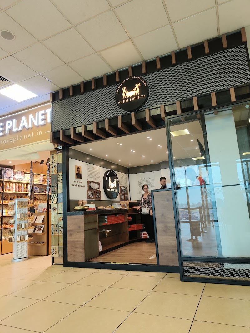 Prem Sweets@Jammu Airport - Prem Sweets@Jammu Airport MRJV+J74, Near Boarding Gate 05, SHA, First Floor, Jammu Airport, Civil Airport, Satwari, Raipur Satwari, Jammu, 180003