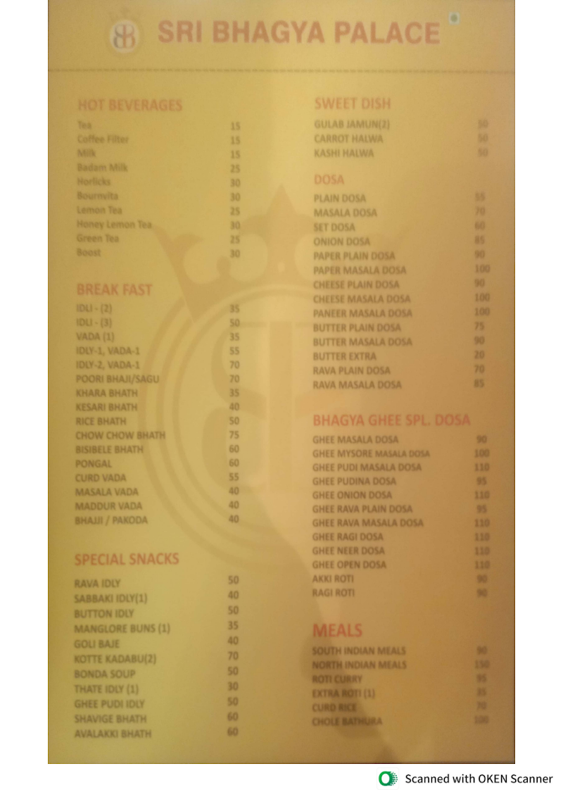 Sri Bhagya Palace - Sri Bhagya Palace Manipal County Rd, opp. Star Bazar Market, Chikka Begur, AECS B Block, Wellington Paradise, Singasandra, Bengaluru, Karnataka 560114, India