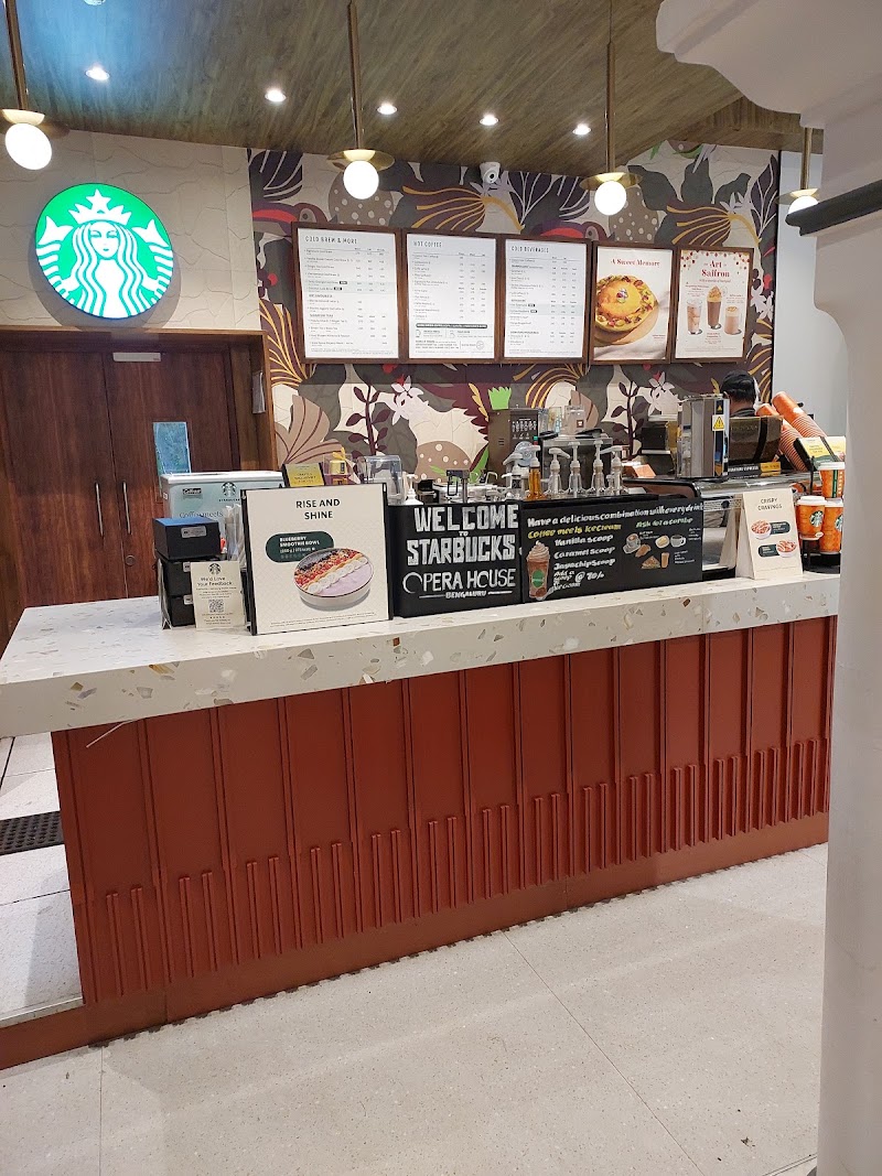 Starbucks - Opera Junction - Starbucks - Opera Junction No 57, Opera House Brigade Road, Opera Junction, Residency Rd, opposite PVR, Shanthala Nagar, Ashok Nagar, Bengaluru, Karnataka 560025, India