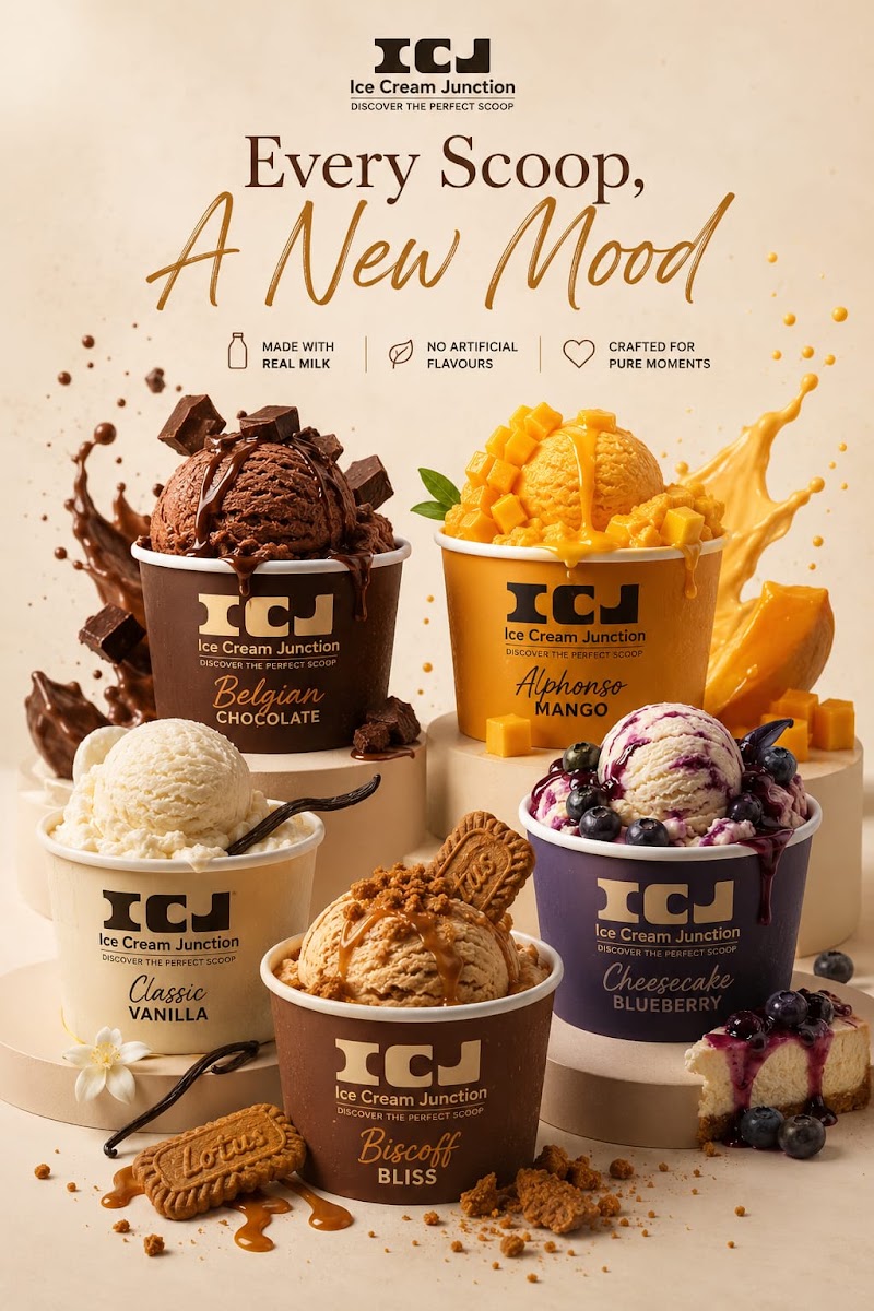 ICJ | Ice Cream Junction Experience Center (Ratanada) - ICJ | Ice Cream Junction Experience Center (Ratanada) Bizz Space, Ground floor, Bhati Commercial Complex, Bhaskar Cir, near Ratan Vilas Hotel, Shakti Colony, Ratanada, Jodhpur, Rajasthan 342001, India