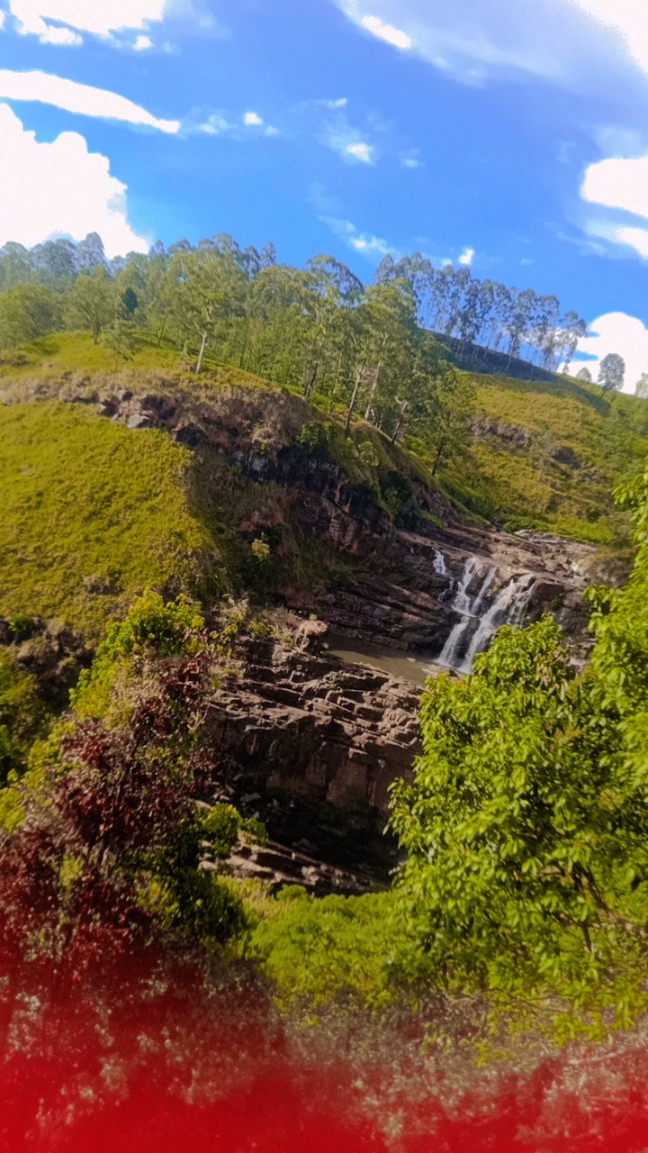 St.Clair Waterfall View point - St.Clair Waterfall View point, WJWW+W7V, Avissawella - Hatton - Nuwara Eliya Hwy, Talawakelle, Sri Lanka